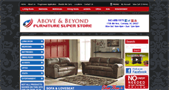 Desktop Screenshot of aboveandbeyondsuperstore.com